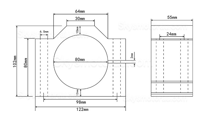 2.2KW VFD Spindle Kit Huajiang-2.2+H100-2.2C2/S2/T4 Indc. Water Cooled Spindle Motor + VFD + Water Pump + 13Pcs ER20 Collet + Bracket